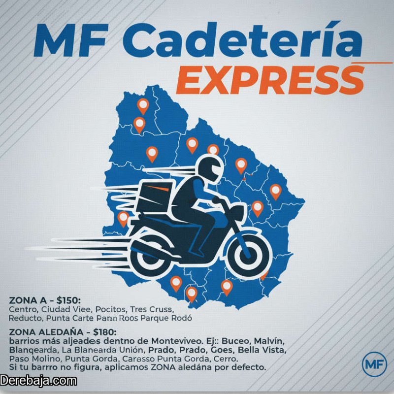 Cadetería Express en Montevideo | Envíos en el Día (8h a 14h)
