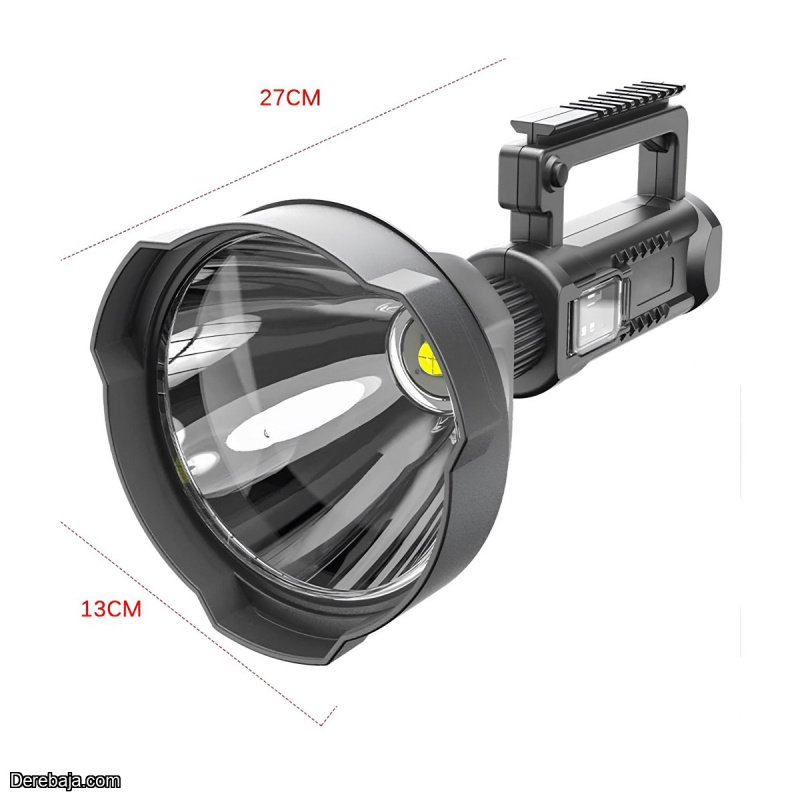 Linterna Foco Luz Led Farol Faro Camping Caza Multifunción