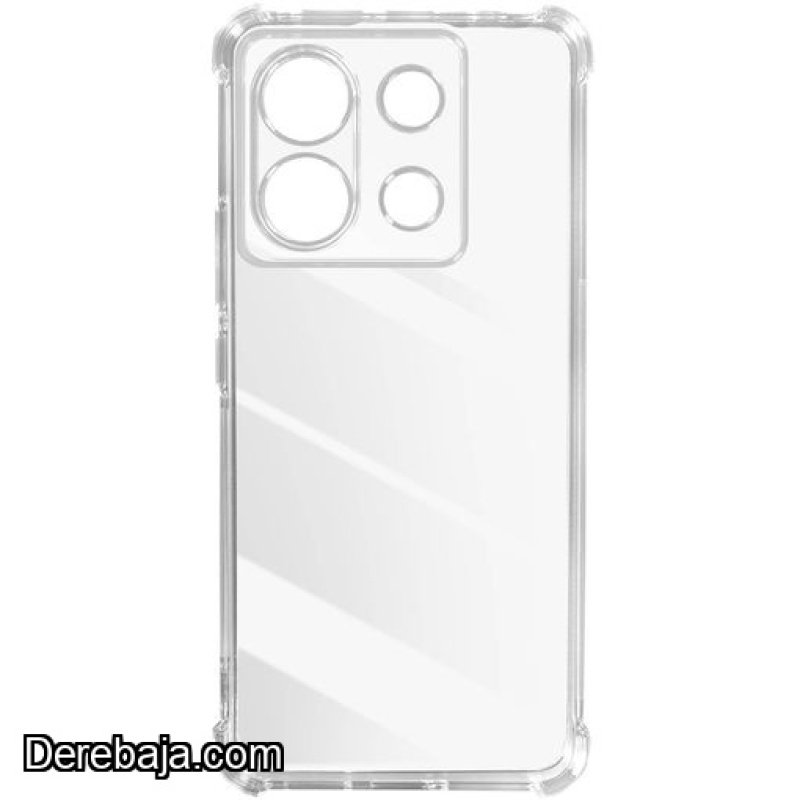 Silicona Redmi Note 13 Pro 5g Funda protector Reforzado Transparente + Vidrio