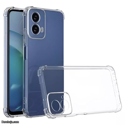 Funda Para Motorola Moto E14 y Moto G04 G04s Cristal Case Transparente Flexible