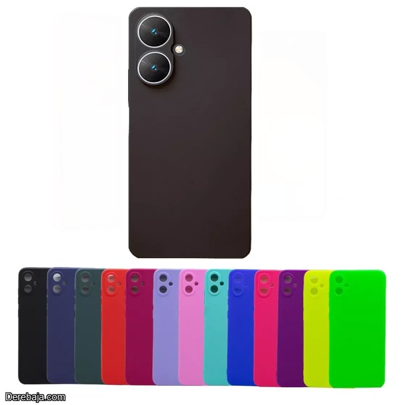 Funda para Xiaomi Redmi 13C 5g Silicona de Colores Flexible mas vidrio Templado HD 9H