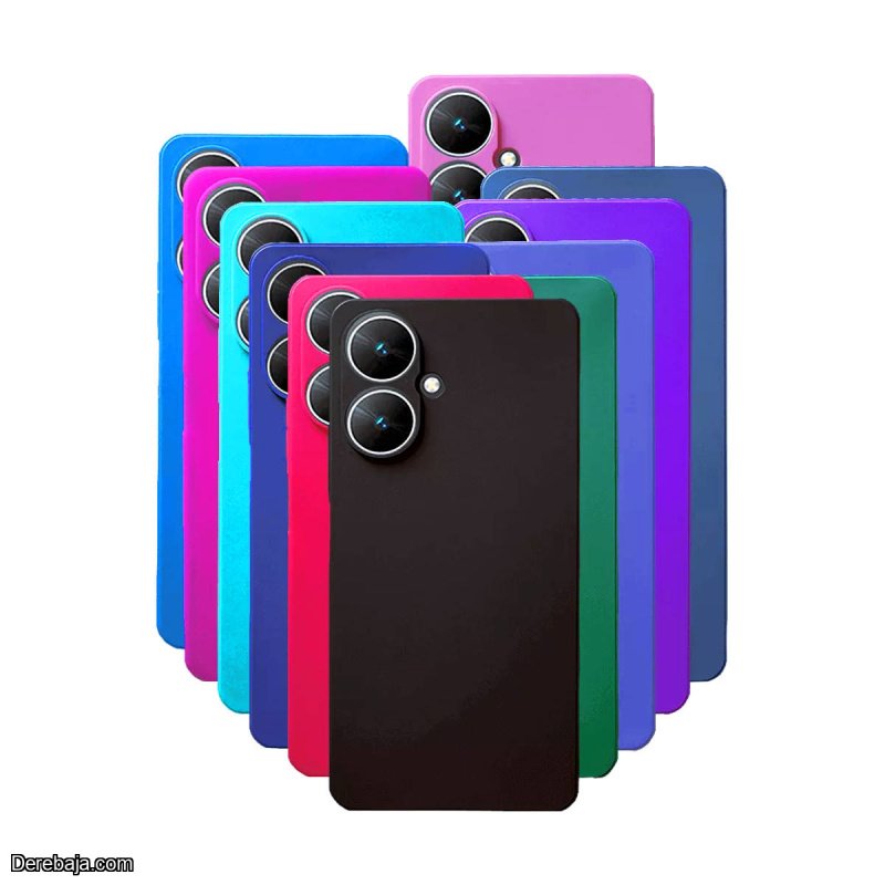 Funda para Xiaomi Redmi 13C 5g Silicona de Colores Flexible mas vidrio Templado HD 9H