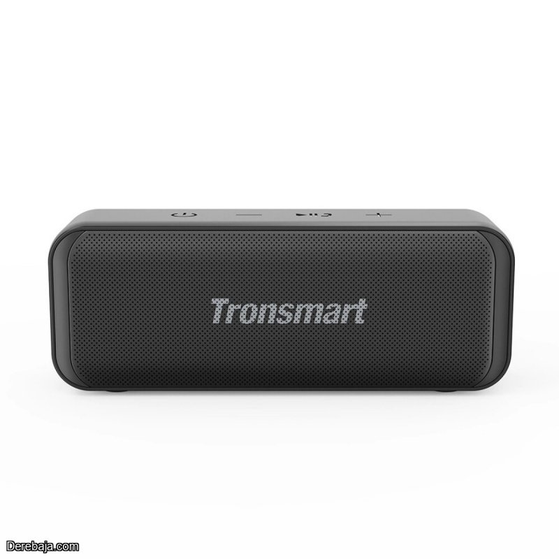 Parlante Tronsmart T2 Mini portátil con bluetooth waterproof negro