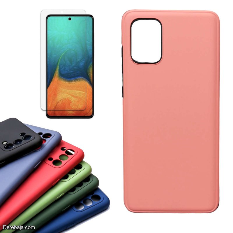 Funda para Samsung Galaxy A71 Case reforzada + Vidrio Hd 9H