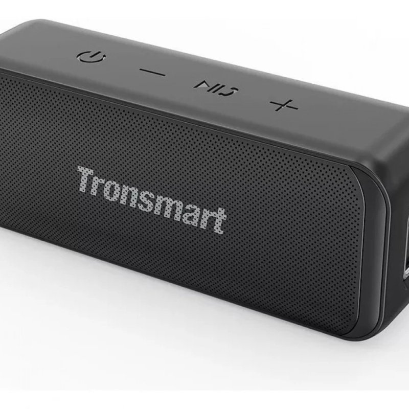 Parlante Tronsmart T2 Mini portátil con bluetooth waterproof negro