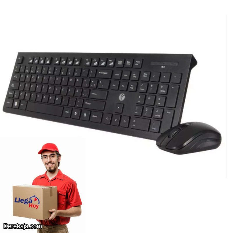 Teclado En Español + Mouse Inalámbrico Kit completo para tu PC