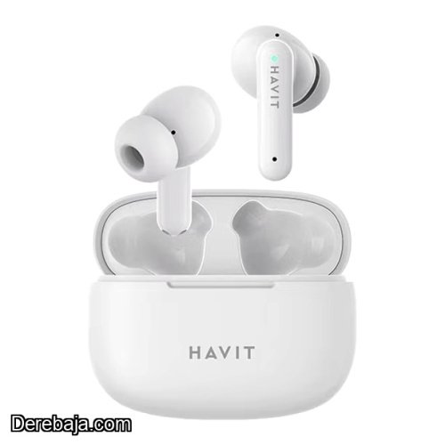 Auricular bluetooth para iPhone 10 11 12 13 14 15 16 Blanco Havit Tw 976