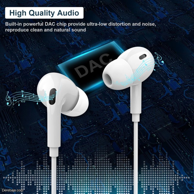 Auriculares para iPhone 15 Manos Libres con Micrófono