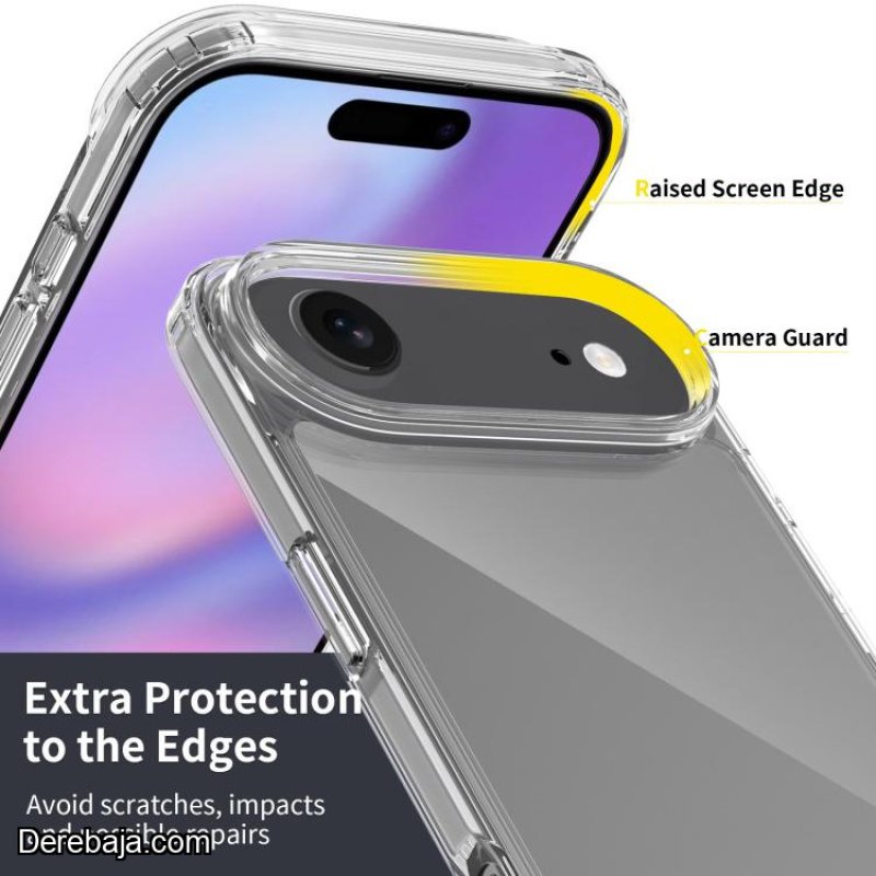 Funda para iPhone 17 Air silicona premium flexible y reforzada