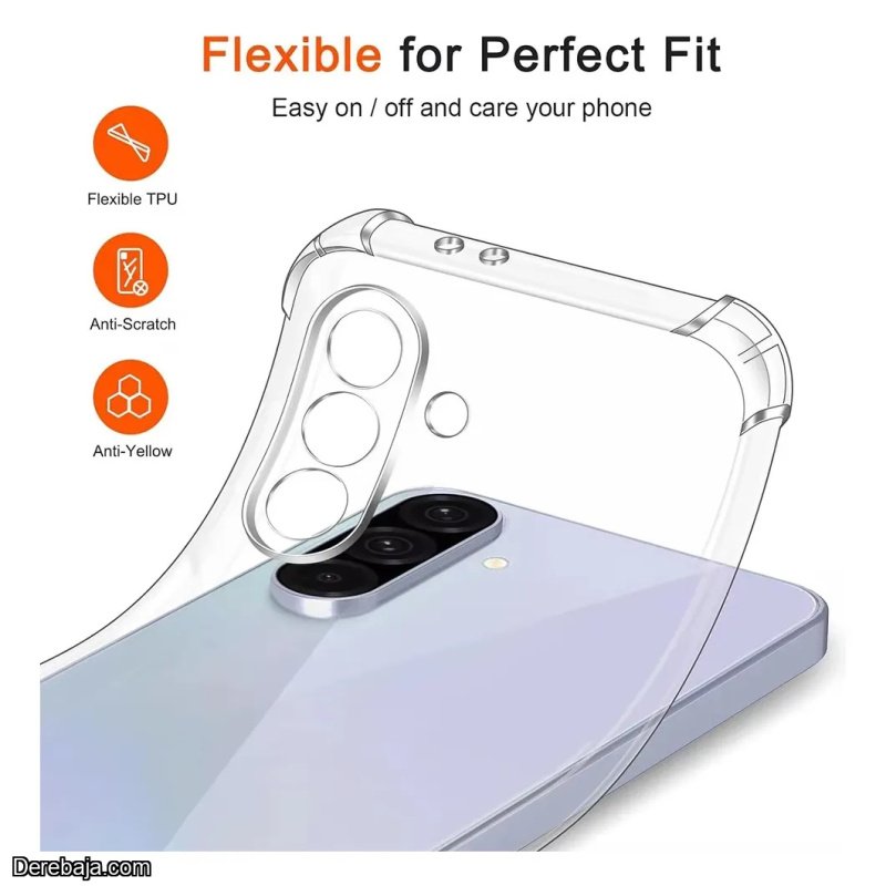 Funda para Samsung Galaxy A26 A36 A56 Silicona Reforzada Protección Delgada y Flexible