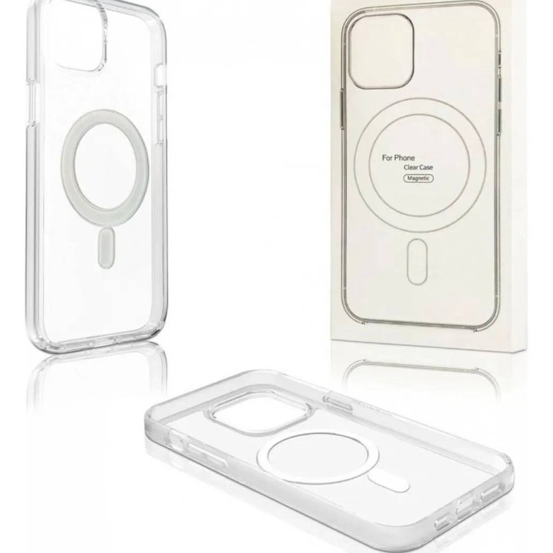 Funda Para IPhone 16e Protector Magnético Premium + Vidrio Transparente