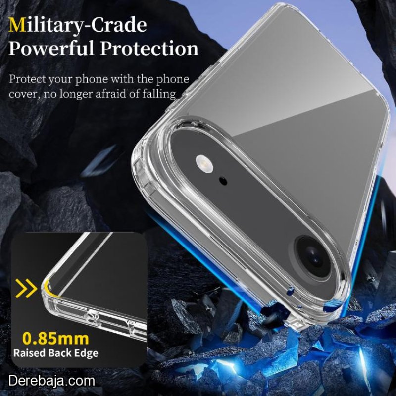 Funda para iPhone 17 Air silicona premium flexible y reforzada