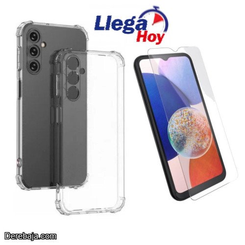 Funda Samsung A14 A34 A54 Protector Case Exclusiva + Vidrio