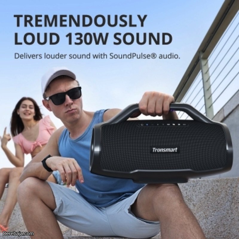 Parlante Tronsmart Bang Max 130w Luces Led Ipx6