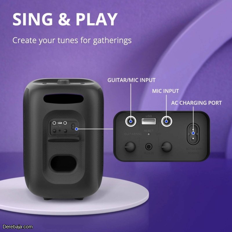 Parlante Tronsmart HALO 200 poder potencia y diversión