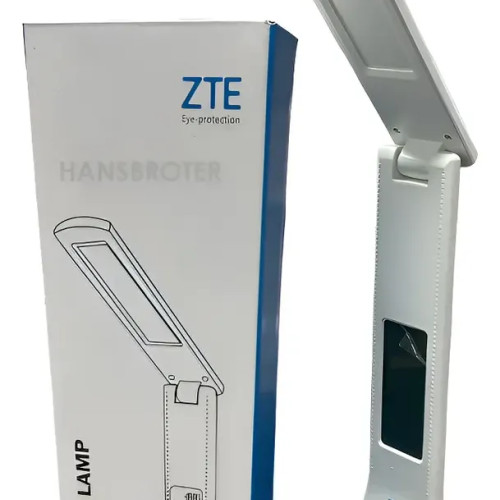 Lampara de Escritorio Zte 3 tonos de luz 3 intensidades